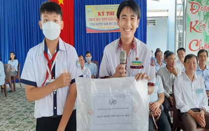 Có 350 thí sinh huyện Thới Bình tranh tài kỳ thi học sinh giỏi cấp THCS